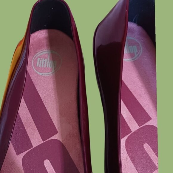 Fitflop Due Womens Platform Ballet Flats Size 42/10usa - Picture 15 of 16